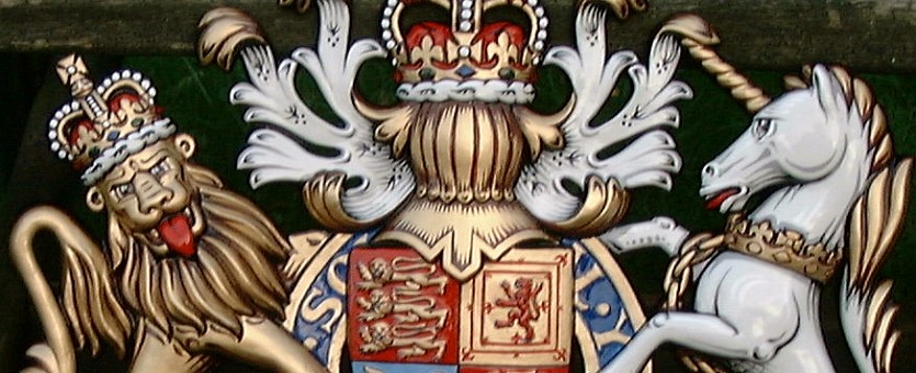 Royal Coat of Arms including helmet and mantle ..... Detailed Finish
